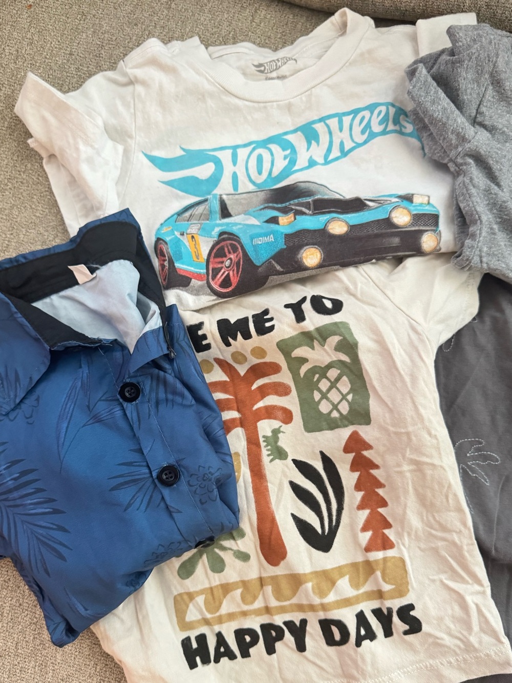 Boys 2T Bundle Surf Tees 8 pieces - Picture 4 of 9